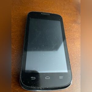 Black ZTE  Android Smartphone